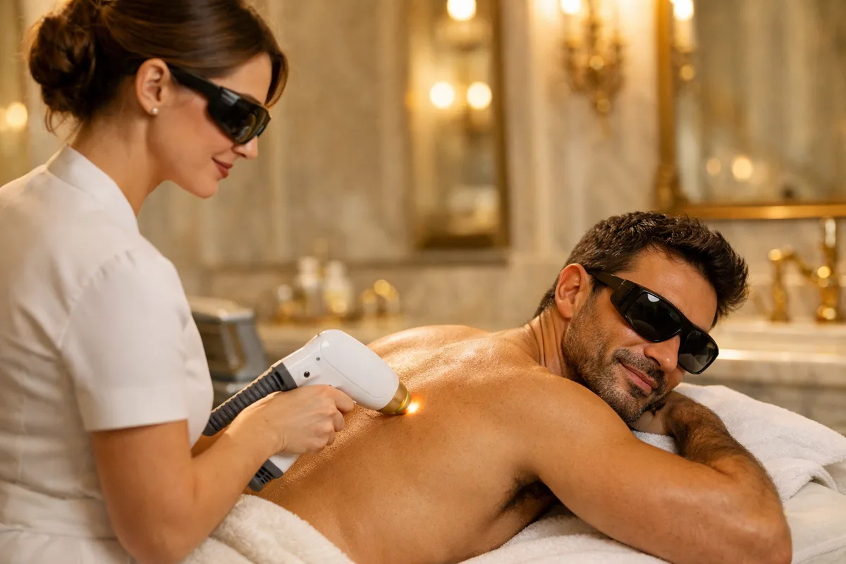 Prix epilation laser dos homme : Combien coûte vraiment la tranquillité ?