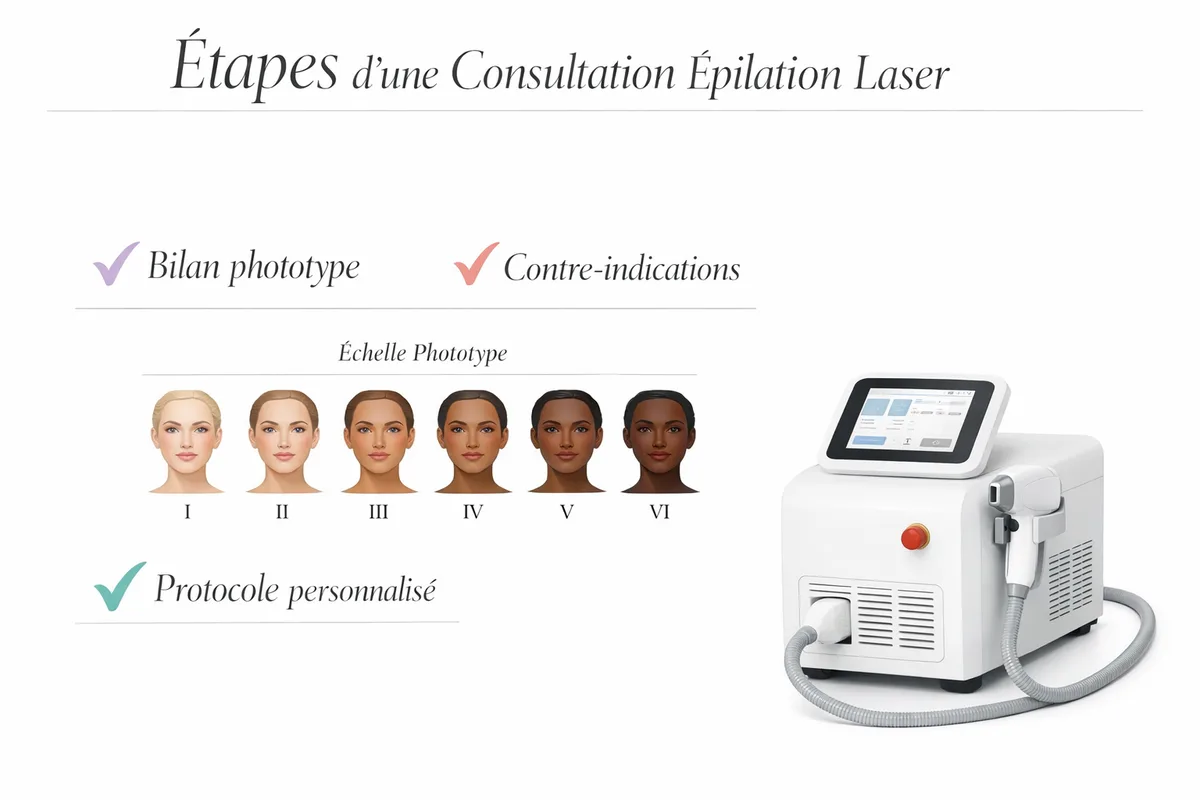 Phototype et épilation laser : pourquoi c'est la clé de votre réussite
