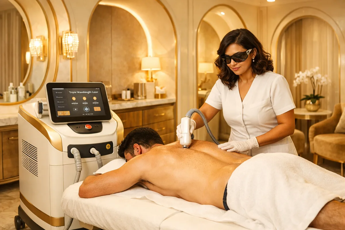 Épilation laser corps complet homme : ce que personne ne vous dit